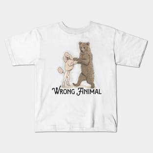 The Dance (with logo) Wrong  Animal Kids T-Shirt